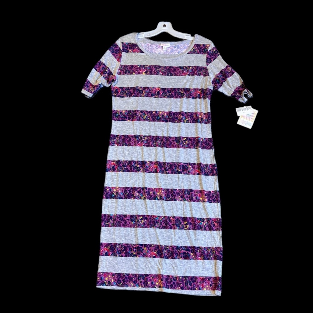 LuLaRoe Multicolor Geometric Dress